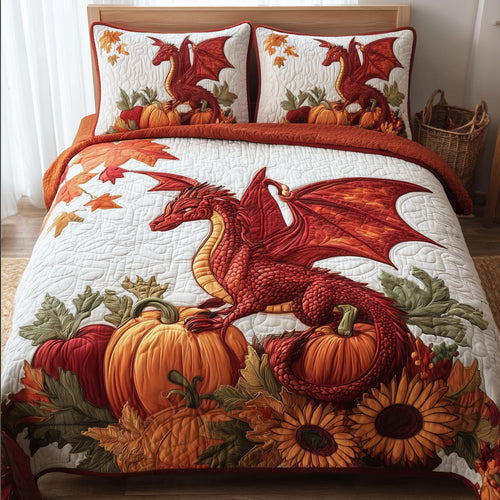 Golden Grove Guardian 3-Piece Quilted Bedding Set GFTOTP10106