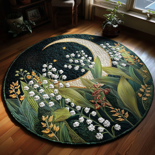 Lily of the Valley Quilted Round Mat GFTOTP10141