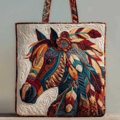 Galloping Spirit Quilted Tote Bag GFTOTP10153
