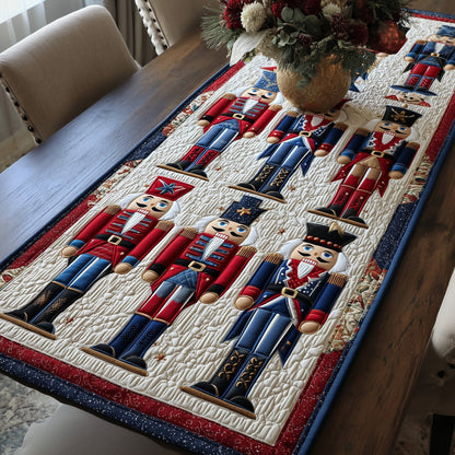 Patriot Nutcracker Quilted Table Runner GFTOTP10194