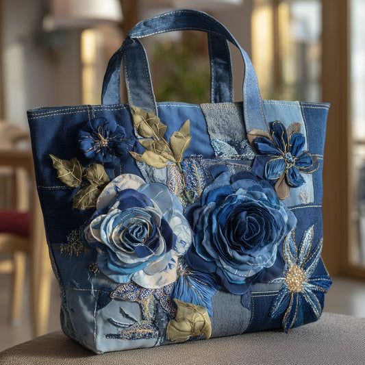 Rose Haven Quilted Tote Bag GFTOTP10213