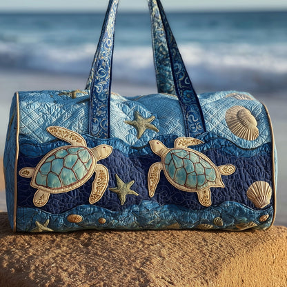 Sea Turtle Haven Quilted Duffle Bag GFTOTP10276
