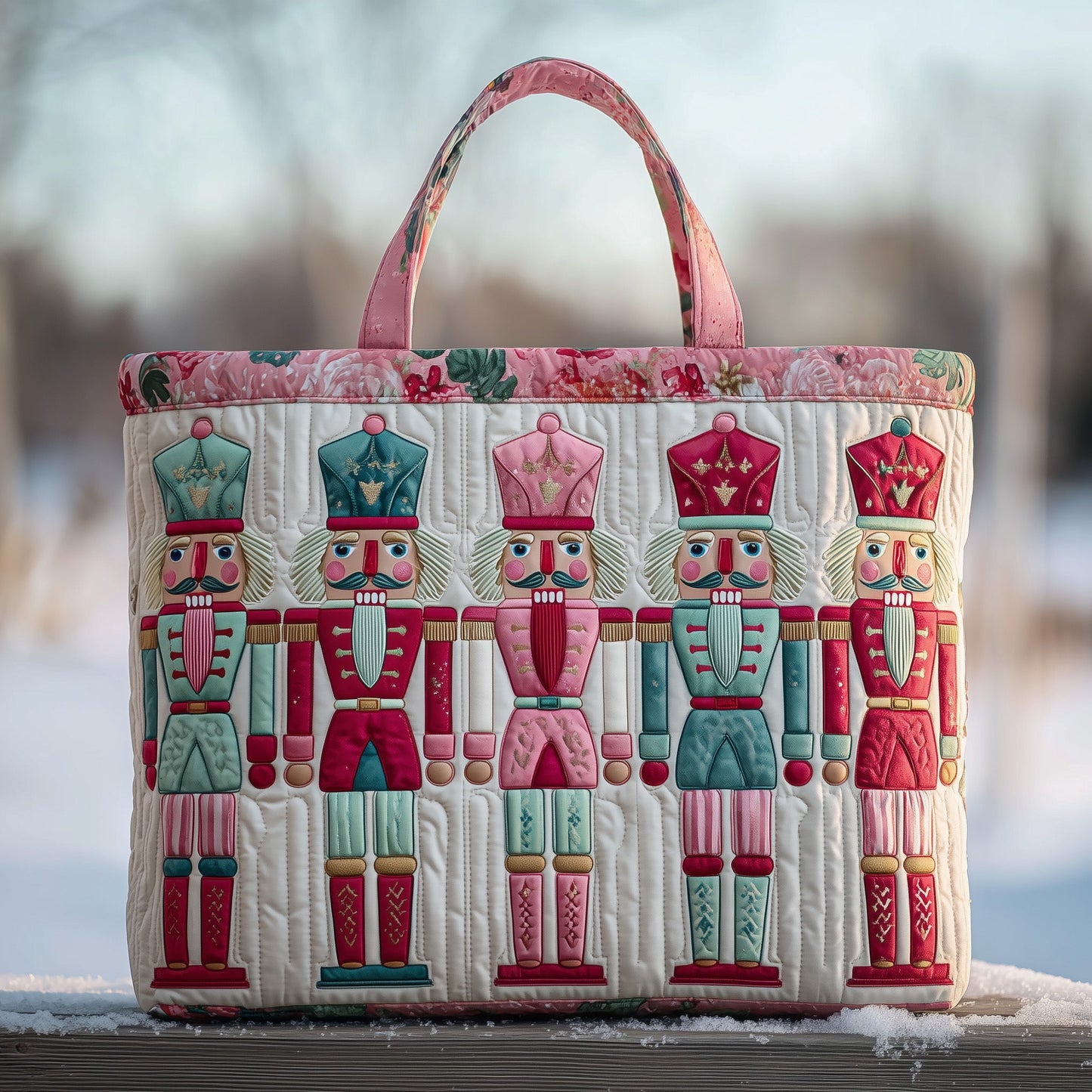 Nutcracker Quilted Tote Bag GFTOTP10280