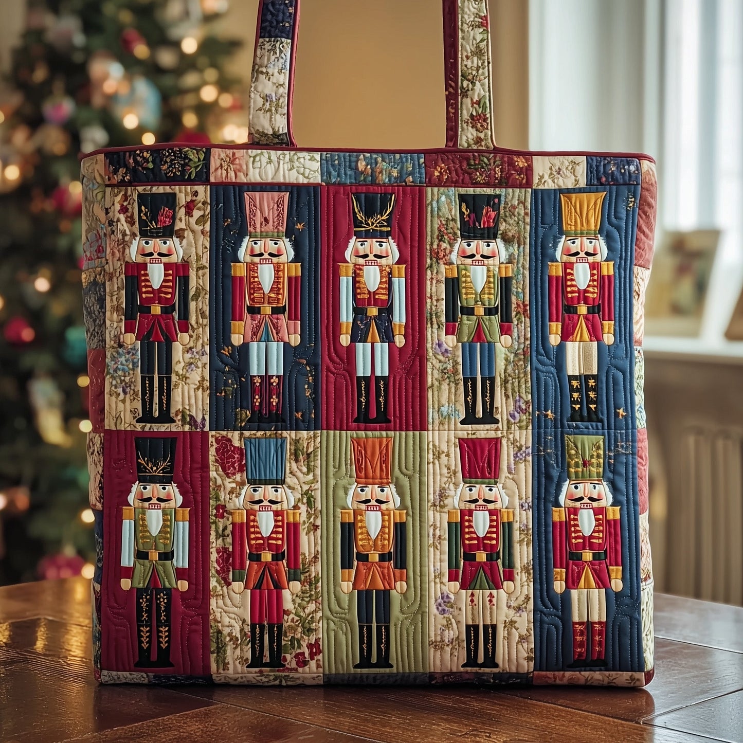 Nutcracker Quilted Tote Bag GFTOTP10284