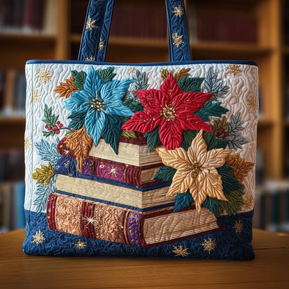 Winter Book Quilted Tote Bag GFTOTP10302