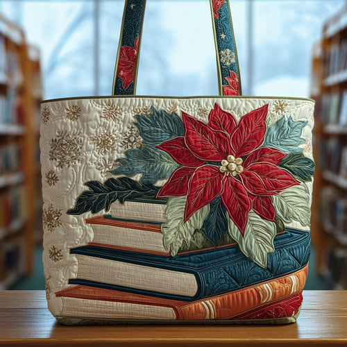 Winter Book Quilted Tote Bag GFTOTP10303