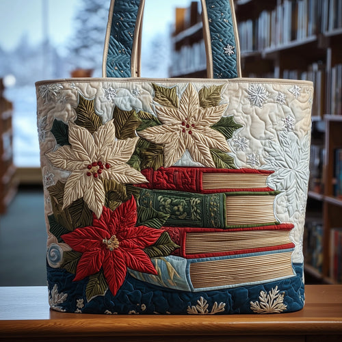 Winter Book Quilted Tote Bag GFTOTP10304