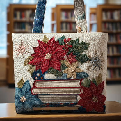 Winter Book Quilted Tote Bag GFTOTP10305
