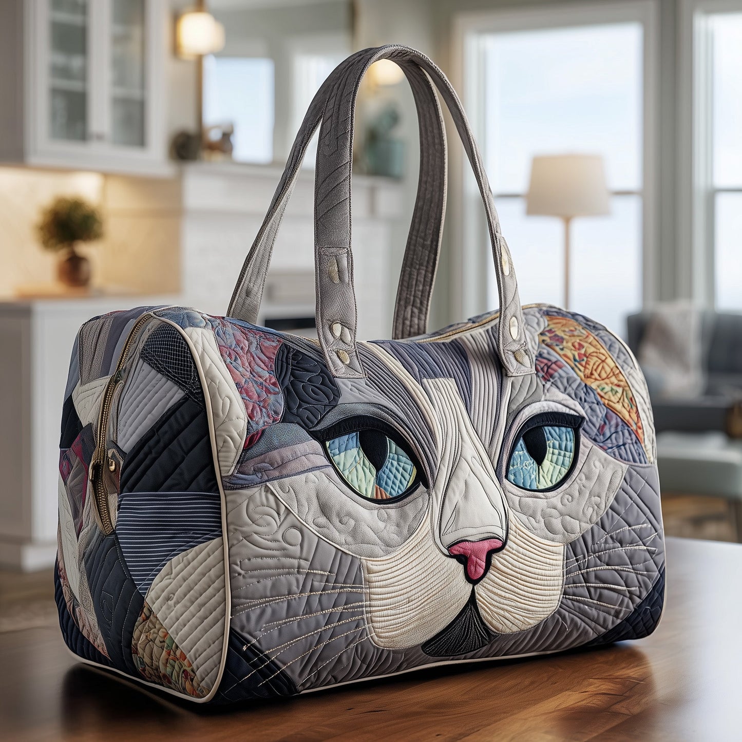 Catitude Quilted Duffle Bag GFTOTP10309