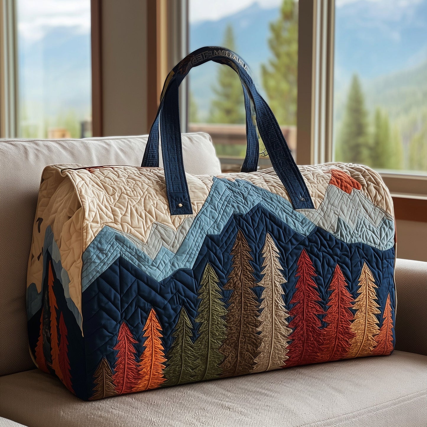 Forest Spirit Quilted Duffle Bag GFTOTP10345