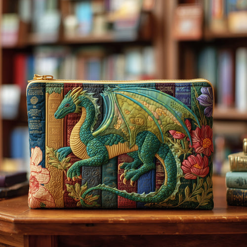 Literary Dragon Quilted Purse GFTOTP10391
