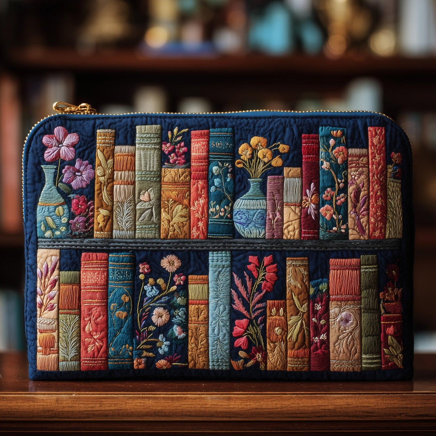 Bookish Quilted Purse GFTOTP10394