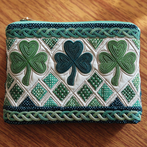 Irish Shamrock Quilted Purse GFTOTP10413