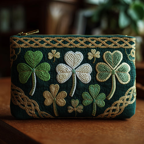 Irish Shamrock Quilted Purse GFTOTP10415