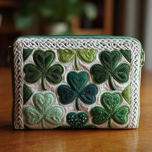 Irish Shamrock Quilted Purse GFTOTP10417