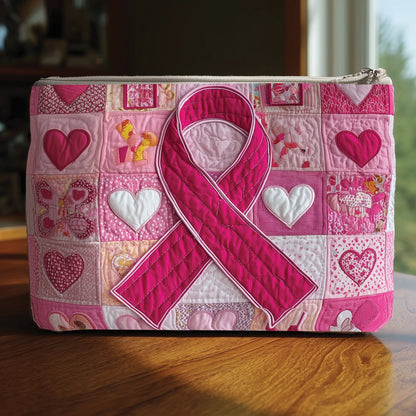Breast Cancer Ribbon Quilted Purse GFTOTP10430