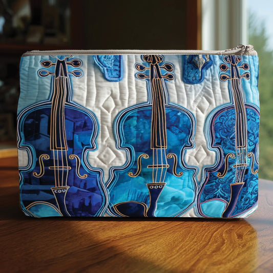 Elegant Violin Quilted Purse GFTOTP10433