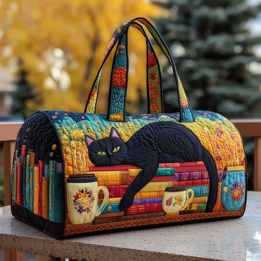 Mystic Meow Quilted Duffle Bag GFTOTP10436