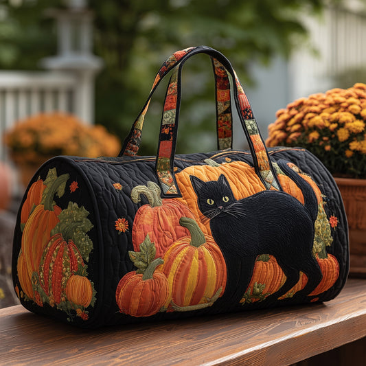 Pumpkin Paws Quilted Duffle Bag GFTOTP10447