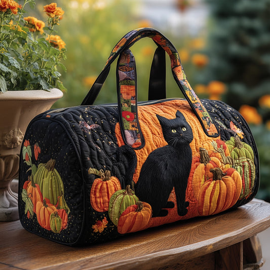Pumpkin Paws Quilted Duffle Bag GFTOTP10448