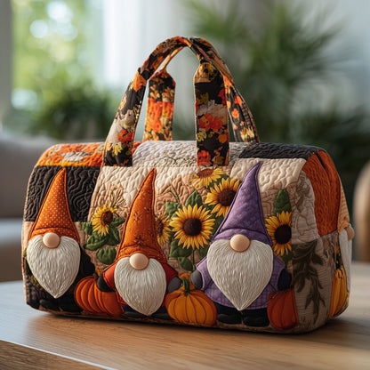 Autumn Gnome Quilted Duffle Bag GFTOTP10456