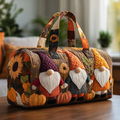 Autumn Gnome Quilted Duffle Bag GFTOTP10458