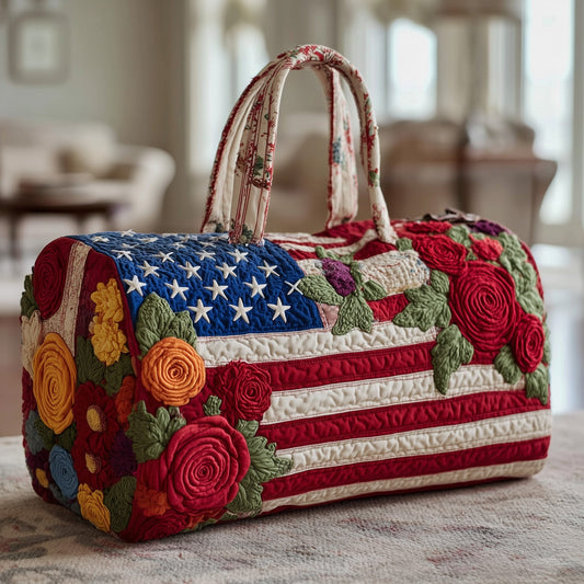 Patriot Rose Quilted Duffle Bag GFTOTP10461