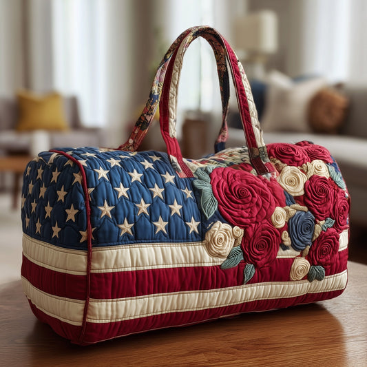 Patriot Rose Quilted Duffle Bag GFTOTP10462