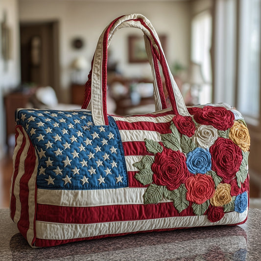 Patriot Rose Quilted Duffle Bag GFTOTP10463