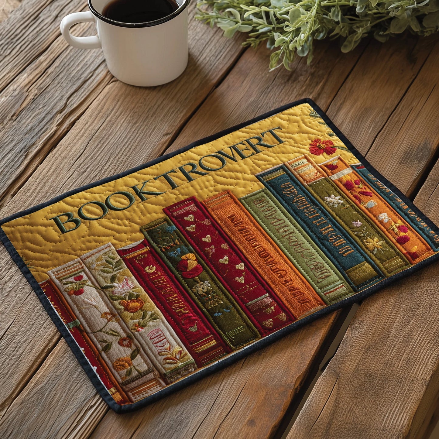 Booktrovert Quilted Place Mat GFTOTP10471