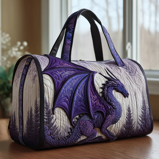Majestic Dragon Quilted Duffle Bag GFTOTP10496