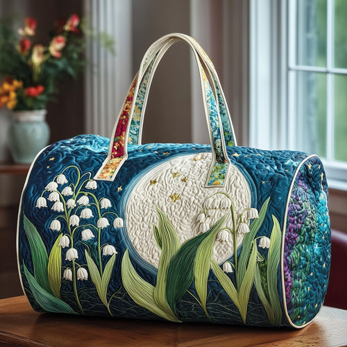 Lily of the Valley Quilted Duffle Bag GFTOTP10508