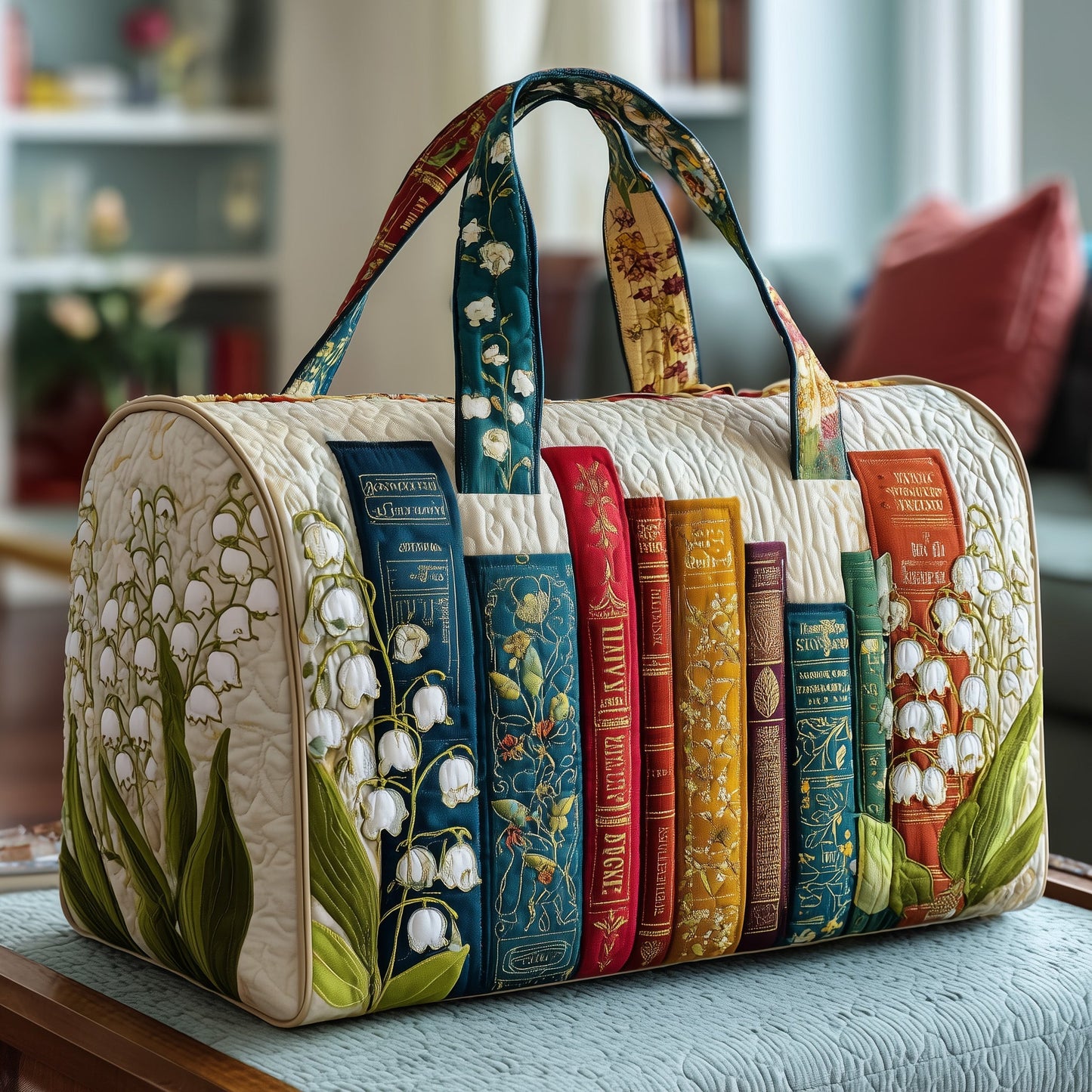 Lily Library Quilted Duffle Bag GFTOTP10512