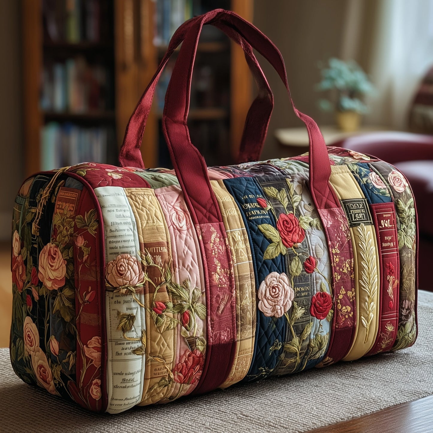 Rosie Library Quilted Duffle Bag GFTOTP10515