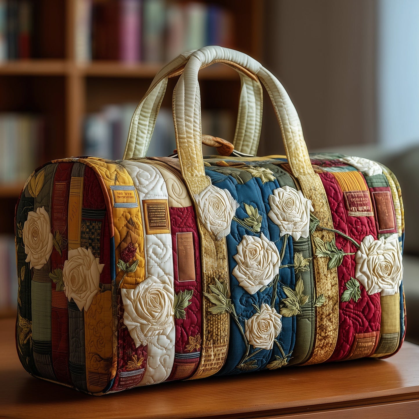 Rosie Library Quilted Duffle Bag GFTOTP10518