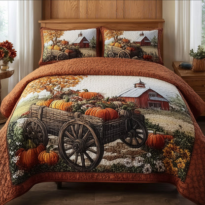 Autumn Haven 3-Piece Quilted Bedding Set GFTOTP10534