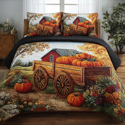 Autumn Haven 3-Piece Quilted Bedding Set GFTOTP10536