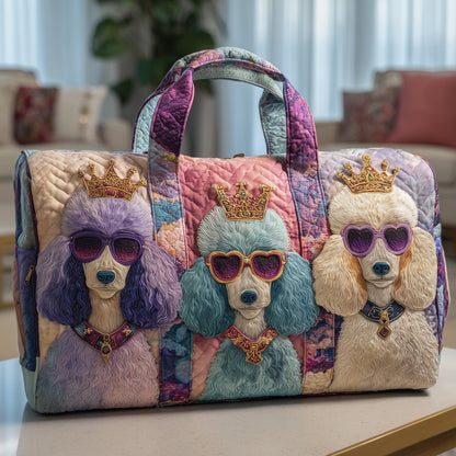Poodle Quilted Duffle Bag GFTOTP10548