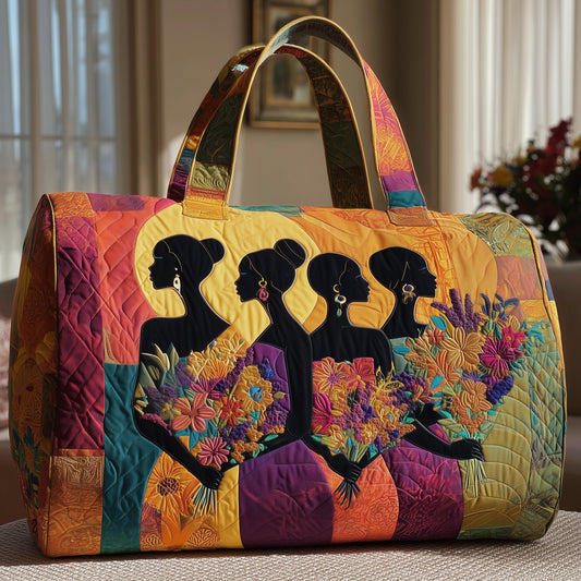 Golden Queens Quilted Duffle Bag GFTOTP10564