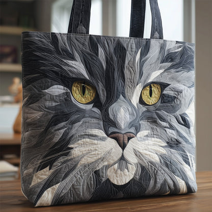 Majestic Maine Coon Quilted Tote Bag GFTOTP10576