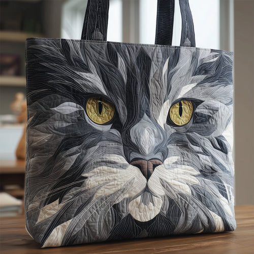 Majestic Maine Coon Quilted Tote Bag GFTOTP10576