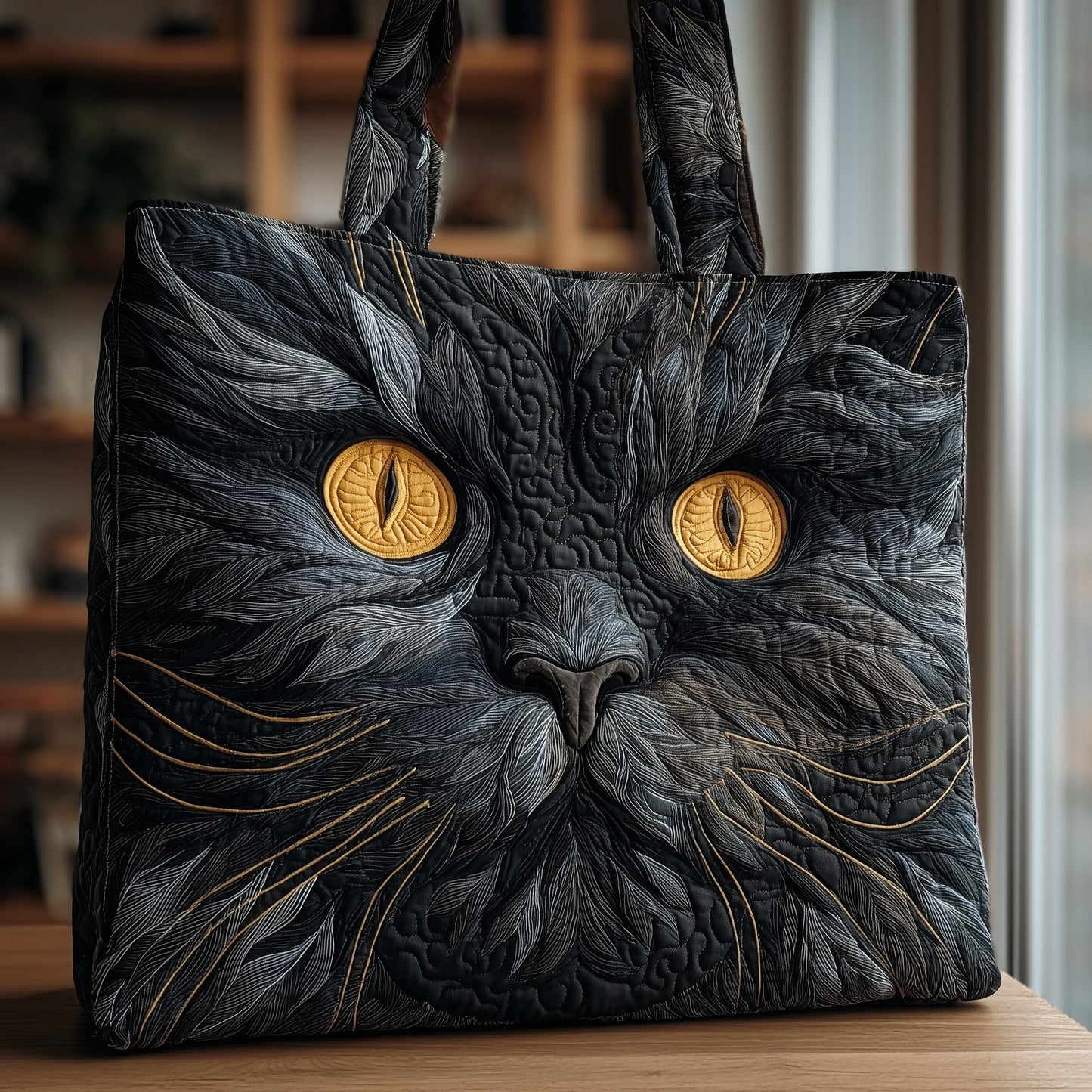 Majestic Maine Coon Quilted Tote Bag GFTOTP10578