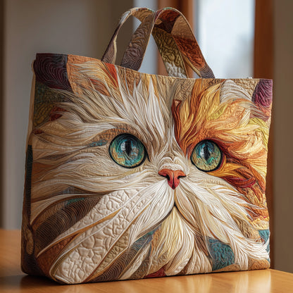 Fluff Persian Quilted Tote Bag GFTOTP10580