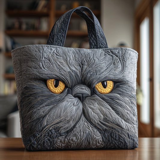 Fluff Persian Quilted Tote Bag GFTOTP10585