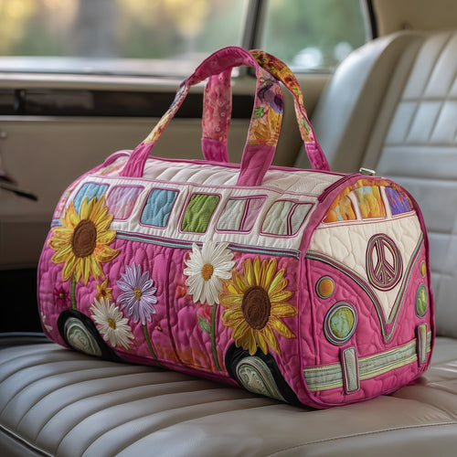Hippie Van Quilted Duffle Bag GFTOTP10611