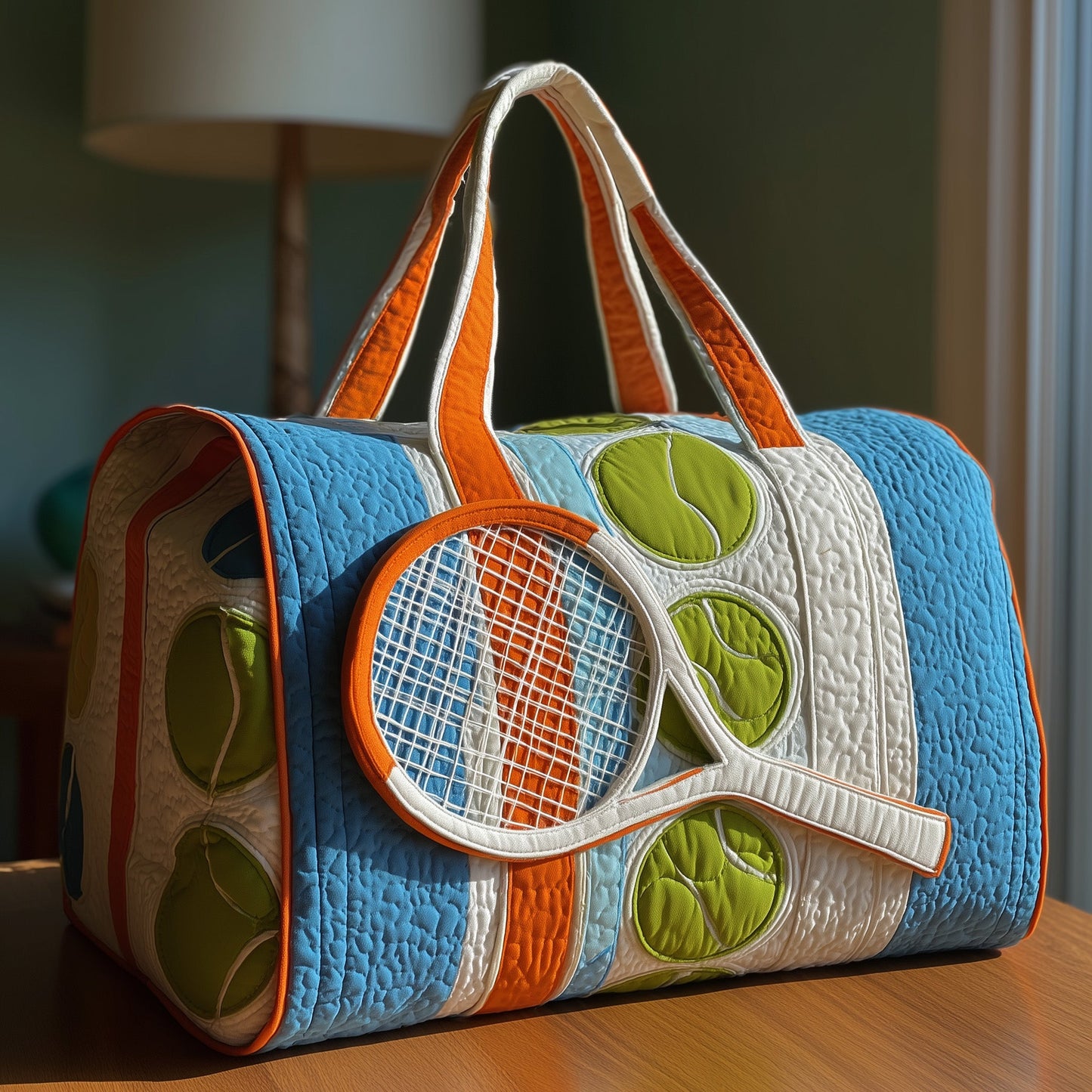 Tennis Time Quilted Duffle Bag GFTOTP10646