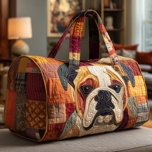 Bulldog Quilted Duffle Bag GFTOTP10685