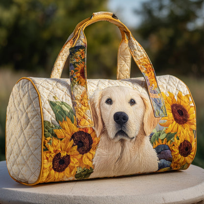 Golden Retriever Quilted Duffle Bag GFTOTP10697
