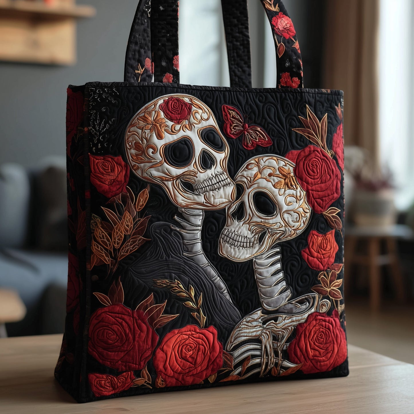 Festival of Souls Quilted Tote Bag GFTOTP10715