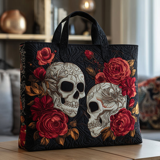 Dia de los Muertos Quilted Tote Bag GFTOTP10722